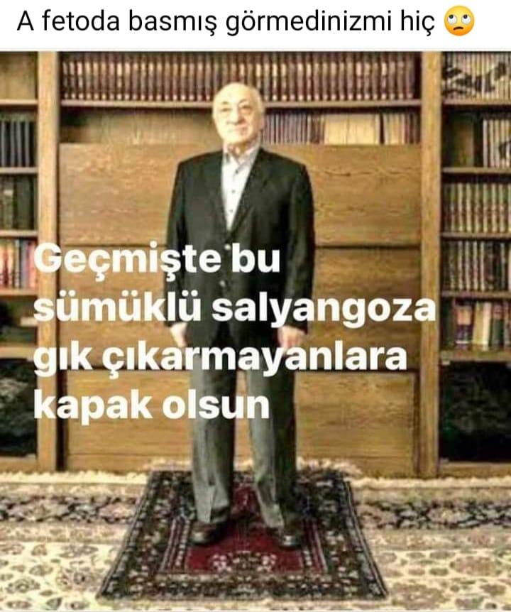 SECCADE DİYE TEPİNENLER
BU DA KAPAK OLSUN SİZE 
BUYRUN.😡😡