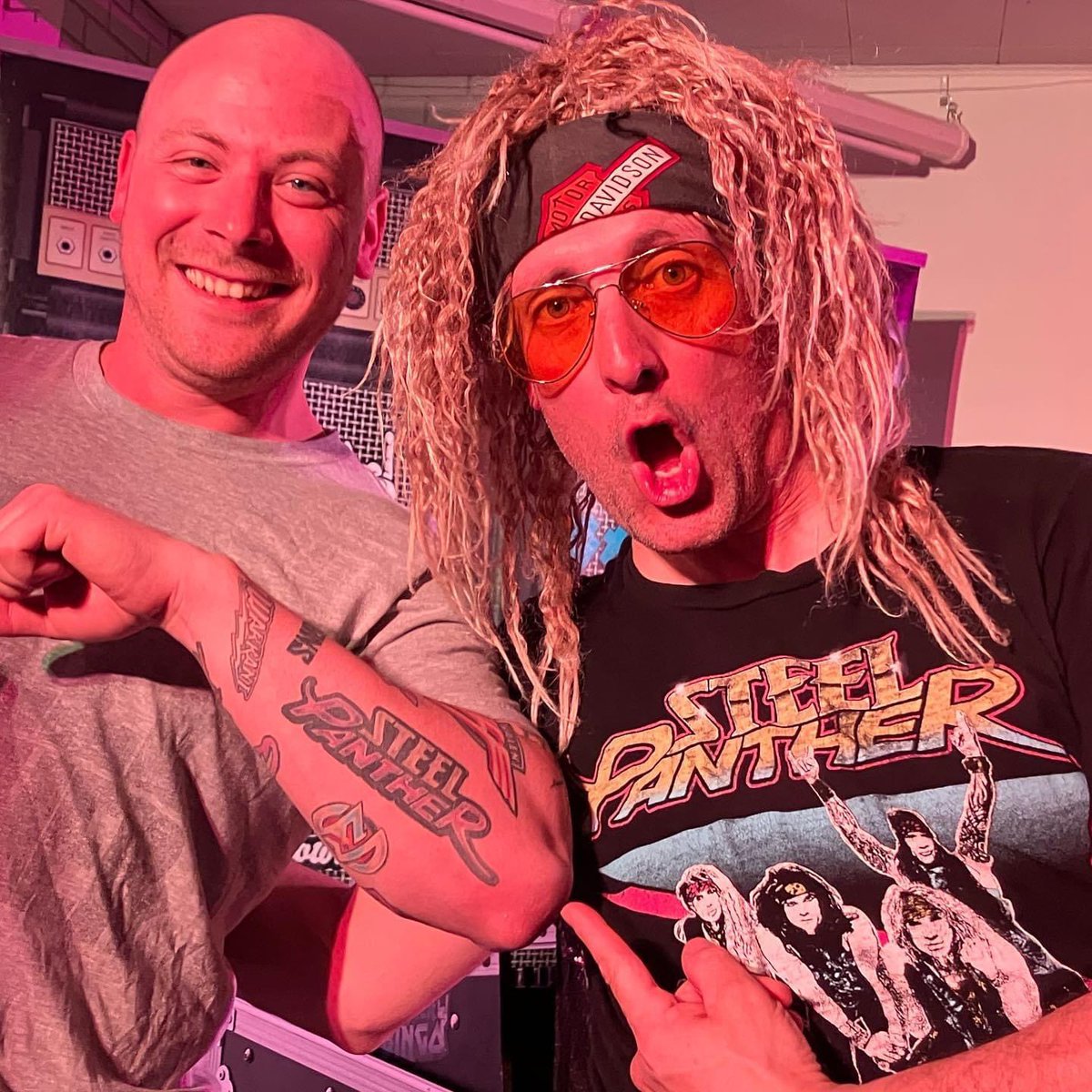 Anyone with a <a href="/Steel_Panther/">Steel Panther</a> tattoo is A-OK with us!