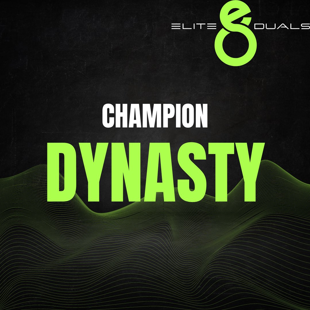 Dynasty wins the 2023 freestyle ELITE 8 DUALS