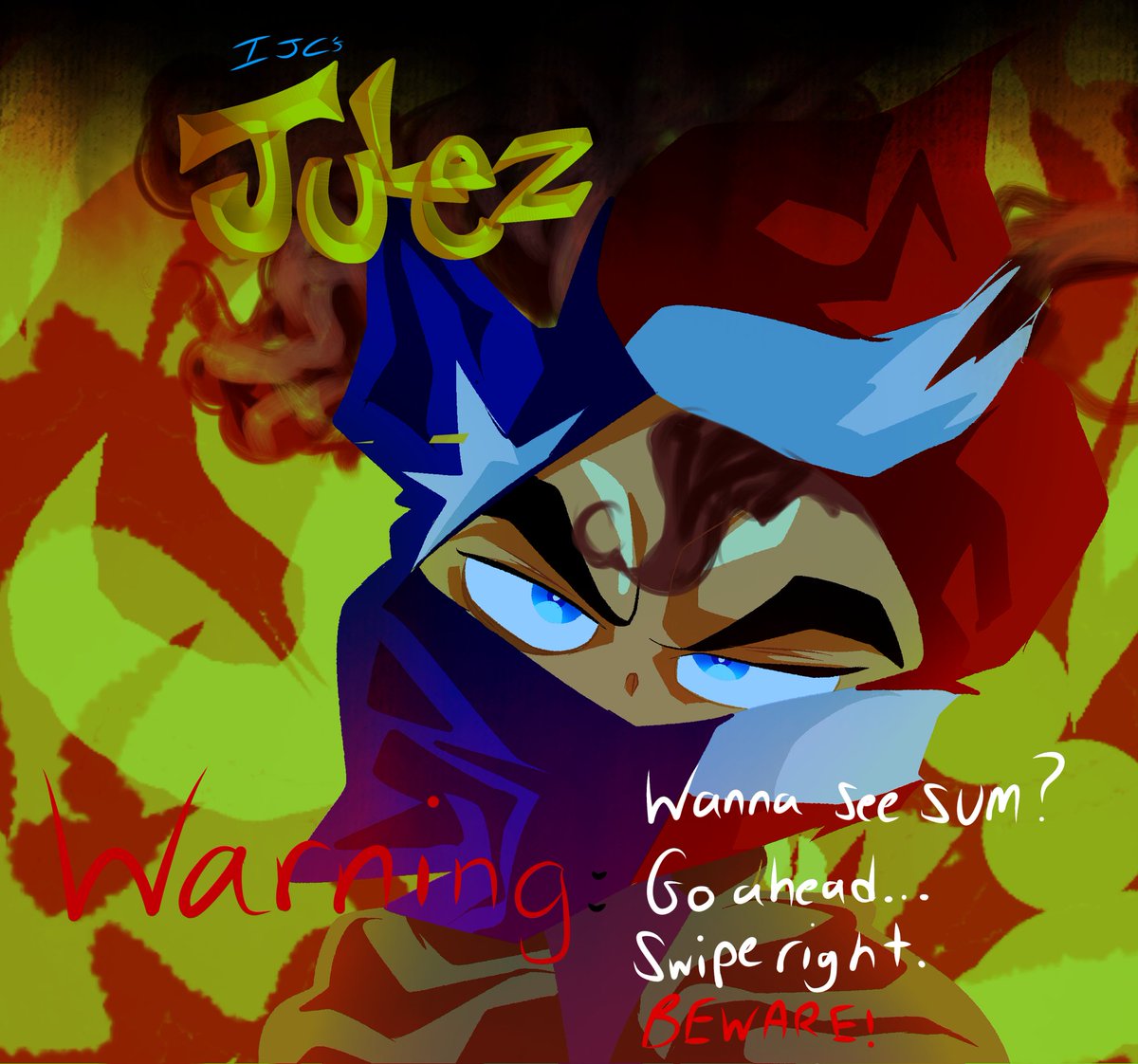IjcKing144's tweet photo. OC Julian or "Julez" straight Killer, in contrast to the Cute Characters this Kid is a Menace
#kill #jukez #julian #originalcharacter #digitalart #ibisPaintX #backgroundart #artistsontwitter https://t.co/OYTdSECybD