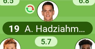 Hadzibüllükovicim üzgün gibi gözüküyor.