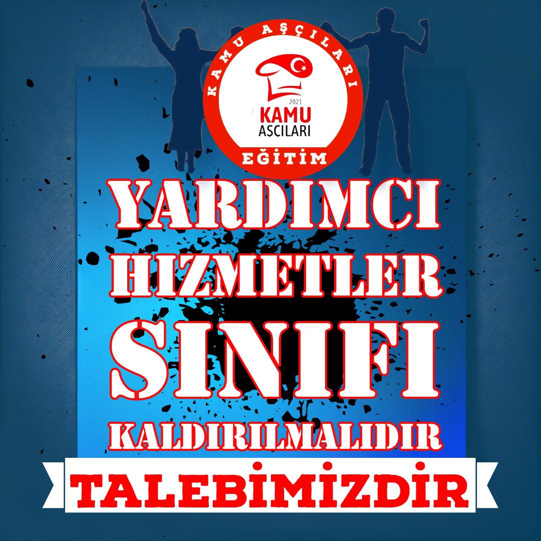 KamuAscilar's tweet photo. Soruyoruz yardımcı hizmetler sınıfı #YHSSizeNeYaptı size ?Miladı dolan yardımcı hizmetler sınıfı personeli'nin eğitim durumlarına göre bir üst sınıfa geçmesini talep ediyoruz.Mesleğimizin yeri TEKNİK HİZMETLER SINIFINDA YER ALMAKTIR.
@tcbestepe
@tcmeb 
@vedatbilgn 
@csgbakanligi https://t.co/7J5jZ5Tm8y