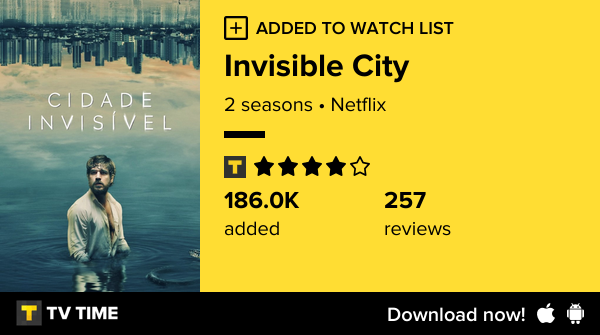 I've just started following Invisible City tvtime.com/r/2LxC3 #tvtime