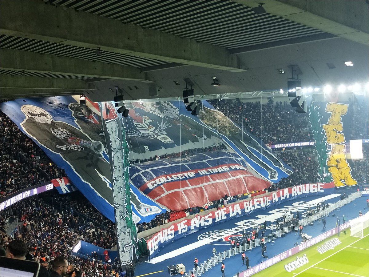 Le tifo anniversaire de la K-Soce Team #PSGOL <a href="/CasseJosue/">Josué Cassé</a> <a href="/footmercato/">Foot Mercato</a>