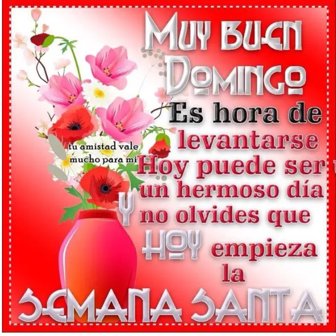 #DomingoDeRamos 
@1412Yolis @Alexand32393214 @leridadegarcia1 @Luis612568541  @Briggittems1 @cardozo2134P  @Lyzi00 @ganaronline2021 @chande5035 @jmhgomez1 @nanunsc2  @Pedro_A1994 @CalderaAsbal @EnderbelH @bladimirmo70030