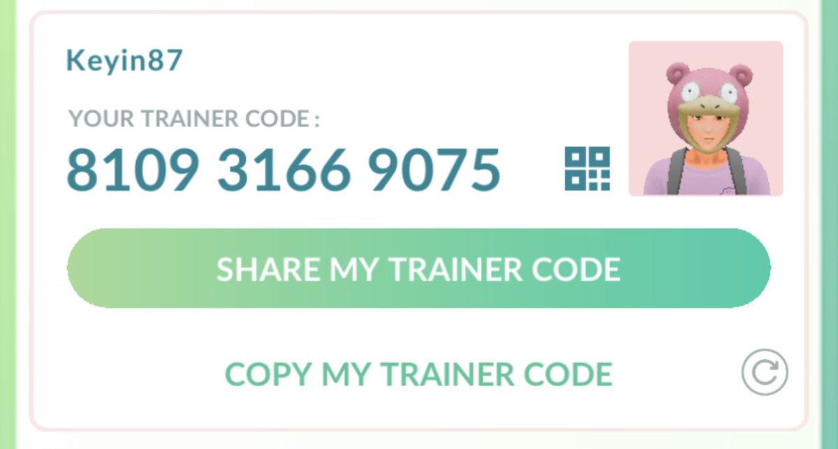 So I just recently started playing <a href="/PokemonGoApp/">Pokémon GO</a> … if you play and want to add me as a friend here is my friend code.