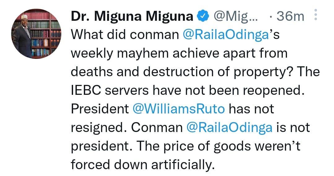 Baba Cornered 😂😂,the facts that No dialogue will take place, inviting himself and giving irreducible minimums as usual, with minority in Parliament,how can he win this? Cornered 😂