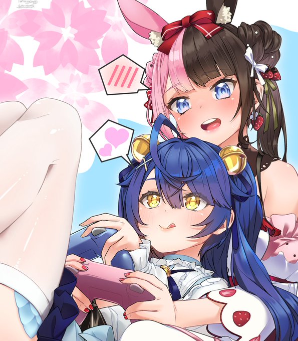 ほほえま
#ひなのの絵なの 
#絵こころ https://t.co/Yz29UIn6Sx 