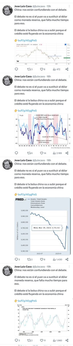 Chemical_Invest's tweet photo. Lo que era una píldora agradable, se ha convertido en algo parecido al spam. Espero que pueda solucionarlo porque creo que resta valor a su labor. https://t.co/l7y5shXAYG