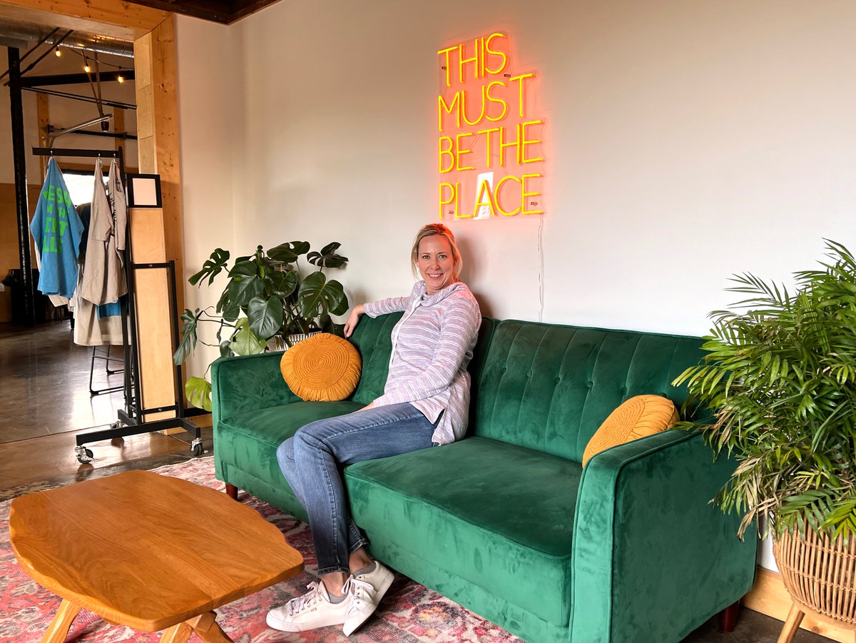 We took a detour on our way home from NE #Kansas to Council Grove in search of #craftbeer at <a href="/RiverbankBrews/">Riverbank Brewing</a>, and boy, we discovered a gem! Big fans of Yeah Girl Strawberry Blonde and Danube Dream Vienna Ale, we filled two growlers to take home. #tothestarsks #beer