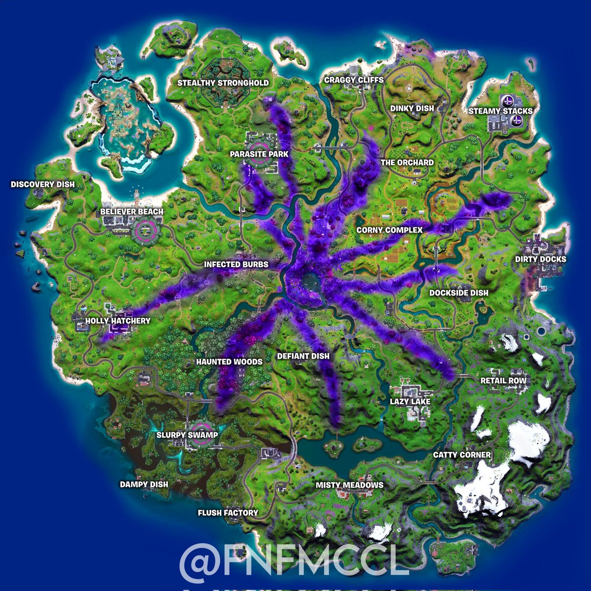 LeaksNNewsFN's tweet photo. Fortnite C2 S7 Improved Map Concept. #Fortnite #FortniteConcept #FortniteArt #FortniteMapConcept https://t.co/36qEoG4nkp
