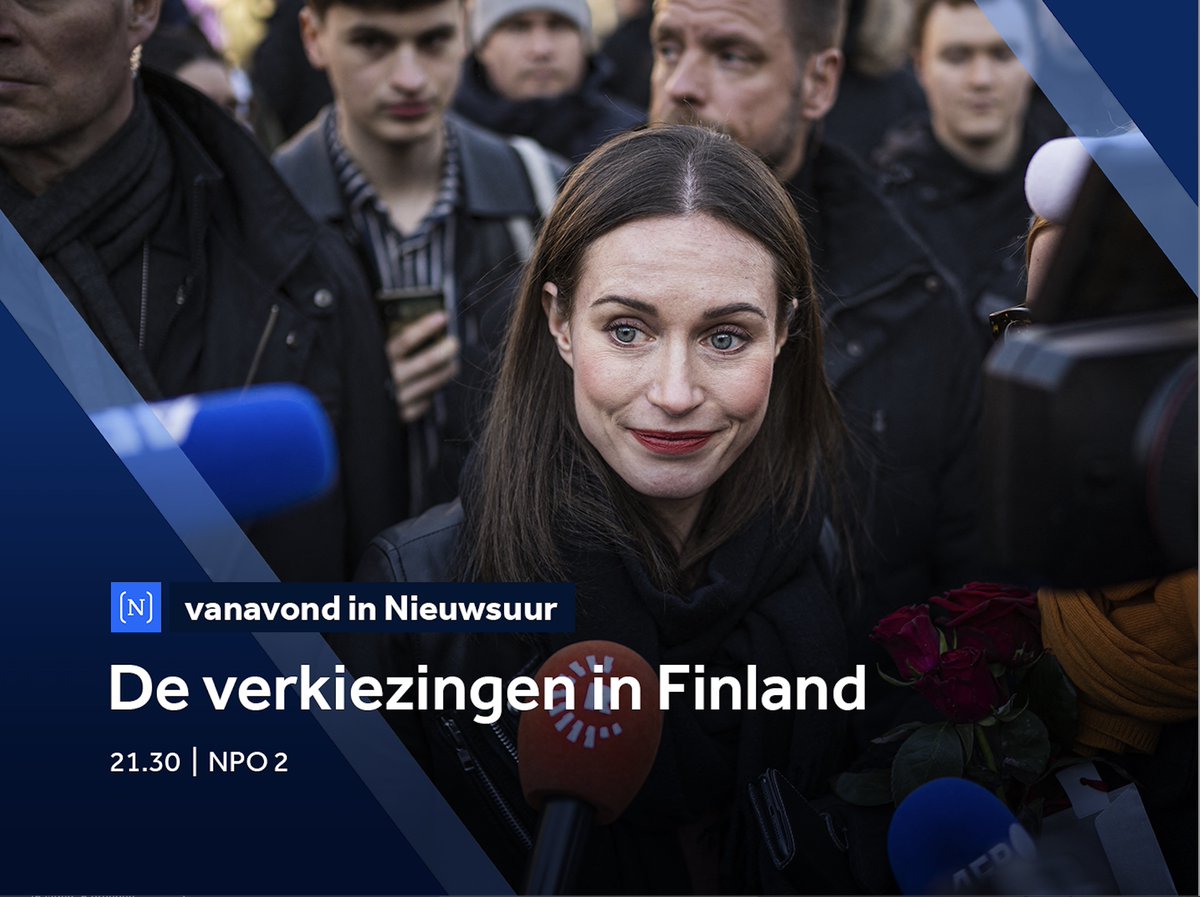 Straks om 21.30 uur in #Nieuwsuur op
<a href="/NPO2/">NPO 2</a>:
📷 De verkiezingen in Finland
📷 Problemen met meldpunten discriminatie
📷 China's mislukte infrastructurele projecten in ontwikkelingslanden