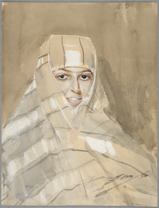 Anders Zorn, Bedouin Girl, 19?? #nationalmuseum #natmuseumswe collection.nationalmuseum.se/eMuseumPlus?se…