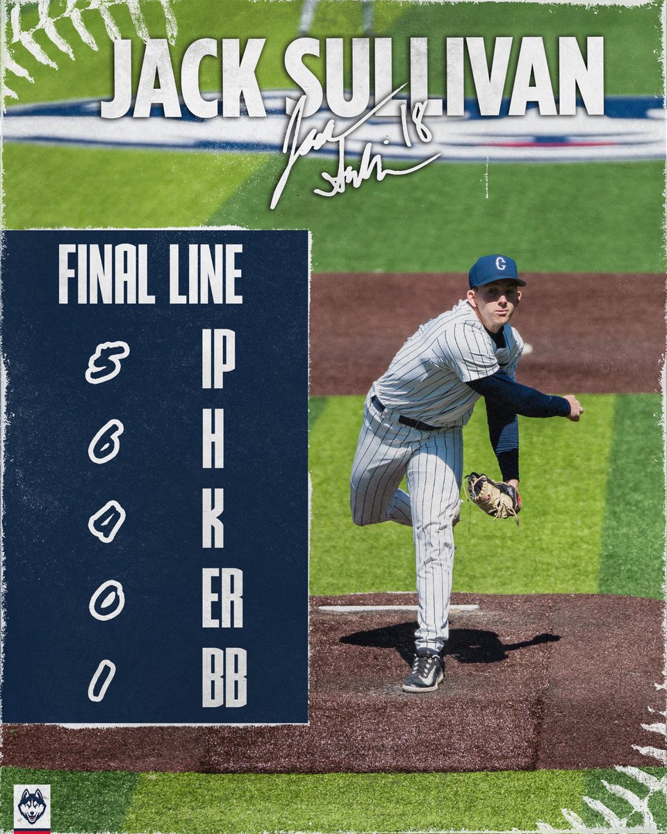 UConnBSB's tweet photo. Sully getting the job done today! #HookC https://t.co/Xcy6pQNbog