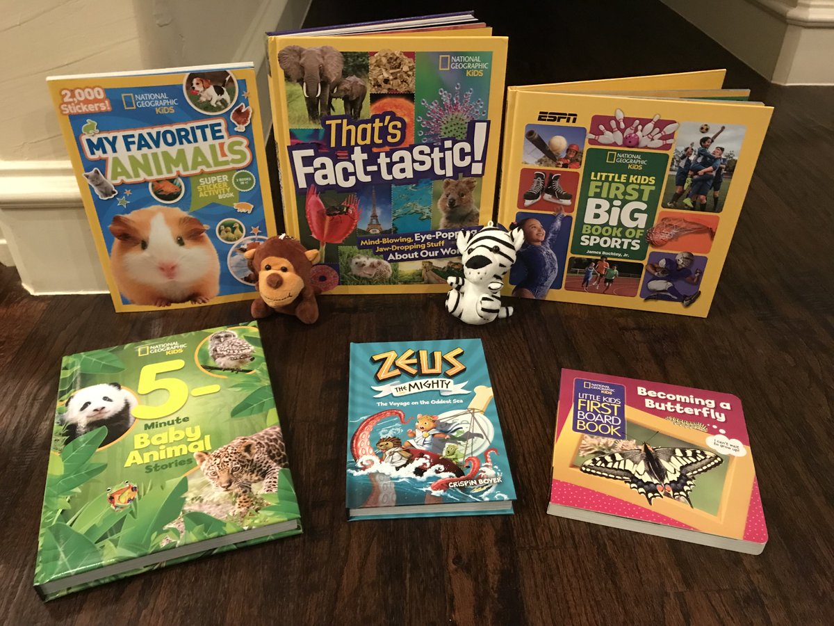 🦋🐭🦒🐶🦎Learn about our favorite books for spring + enter for a chance to win a @NGKids prize pack! 
trendymomreviews.com/2023/04/win-it…
#ad #sweeps #spring #babyanimals #butterfly #sports #animals #facts #books #kidsbooks #readers
Thanks @mediamastersbks!