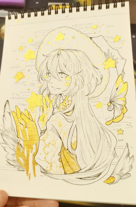 Pese el mal trago de último momento, muchísimas por el inmenso apoyo recibido estos dias y mas por la gran apuesta de ir solo con el original.Enserio muchas gracias por apoyar mi arte original y que este siga creciendo 