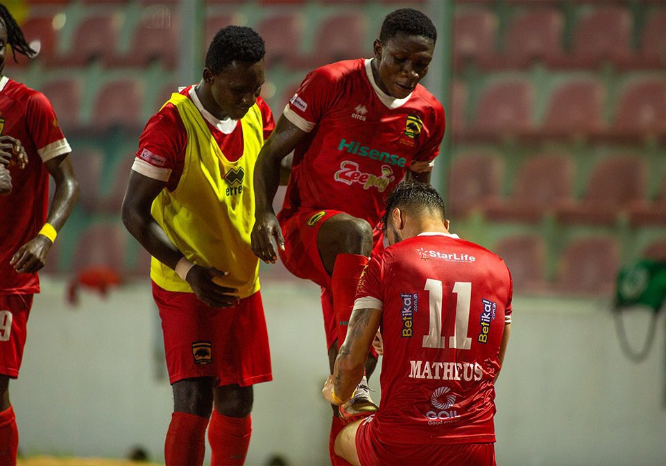 PorcupineHQ's tweet photo. Every Kotoko fan will retweet this picture. 

Great free kick goal from Augustine Agyapong. ✅ ‼️ https://t.co/4o10aiNz5X