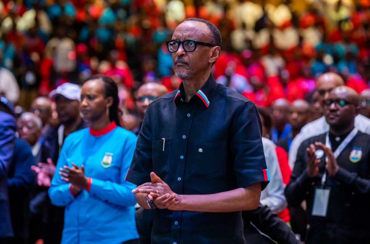 #BREAKING 
President #Kagame has been reelected as the Chairman of RPF Inkotanyi and will lead the party for the next five years. #RPF35 #RBNews