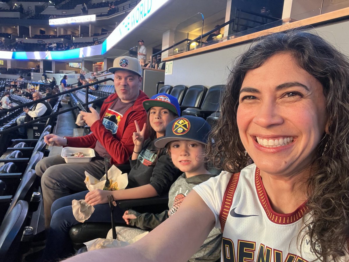 #milehighbasketball Go Nuggs!