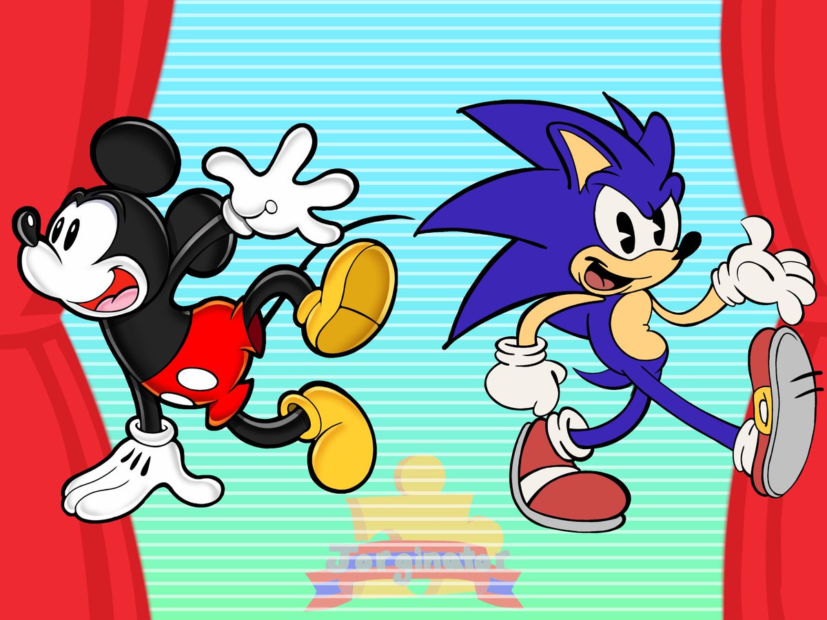 Style Swap!
#Fanart #SonicTheHedgehog #MickeyMouse #TheWonderfulWorldOfMickeyMouse #SonicAdventure