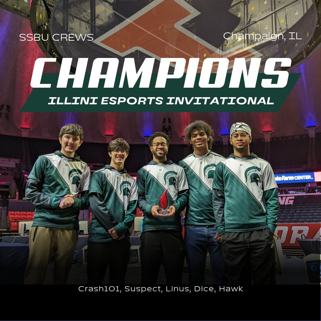 EsportsAtMSU's tweet image. First LAN victory in program history. This is one for the books.
#SpartanStrong