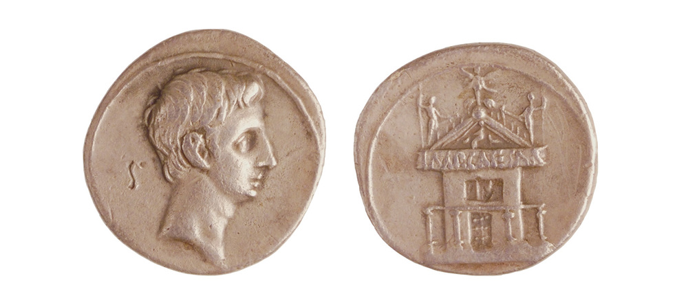 This coin is a copy of a real Roman coin type. Despite its appearance the coin is not silver and the edges have been filed, a tell-tale sign of a forgery. Our exhibition FAKE is closing this year. Don't miss out, visit our gallery before it closes.
📷 UQ C.056