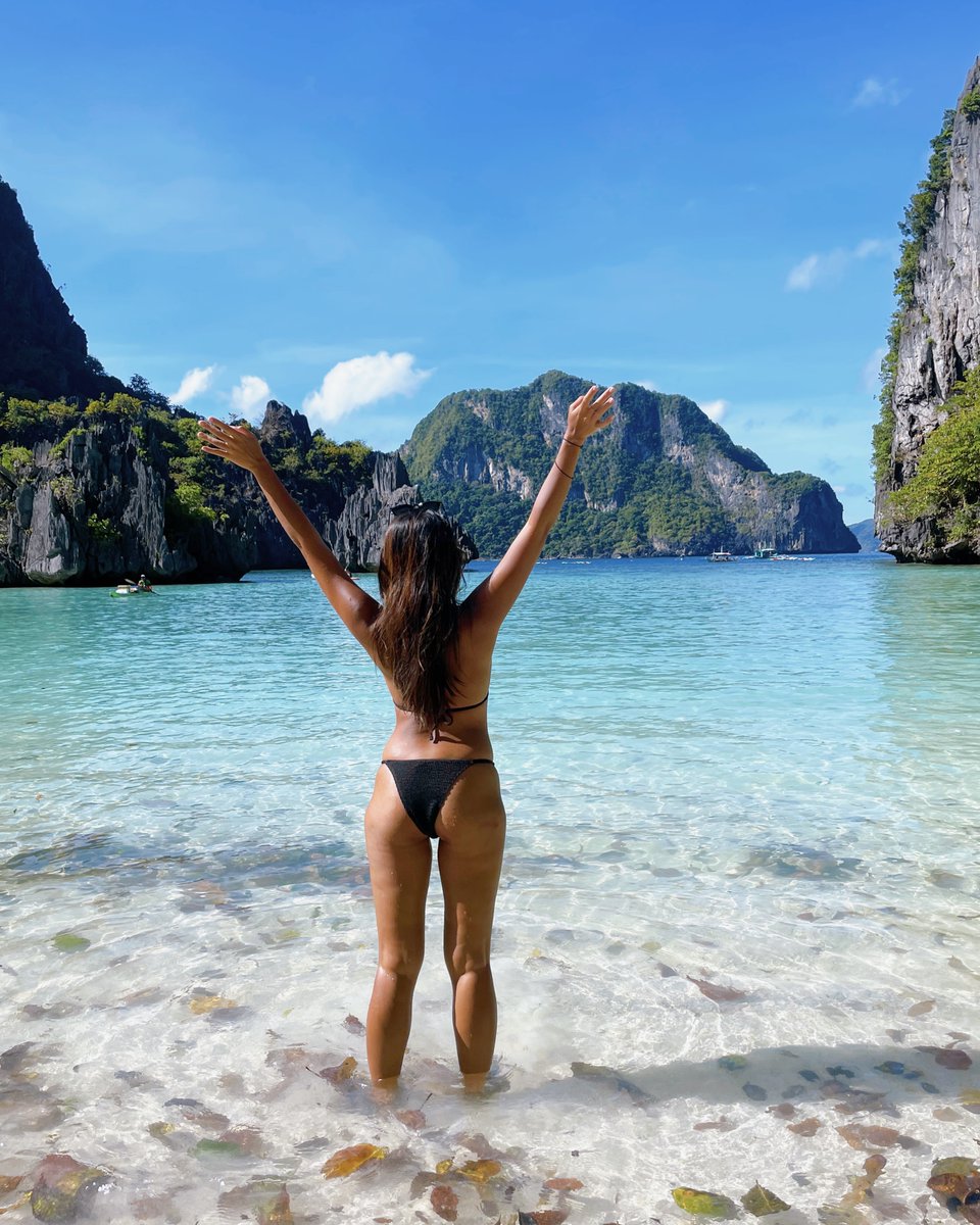 iAmAileen's tweet photo. Postcards from El Nido, Philippines 🏞✨

- - -
#AileenInThePhilippines #7641islands #visitphilippines #tpbgovph #visitph #elnidopalawan #elnidoTourism https://t.co/faenTKOYFs