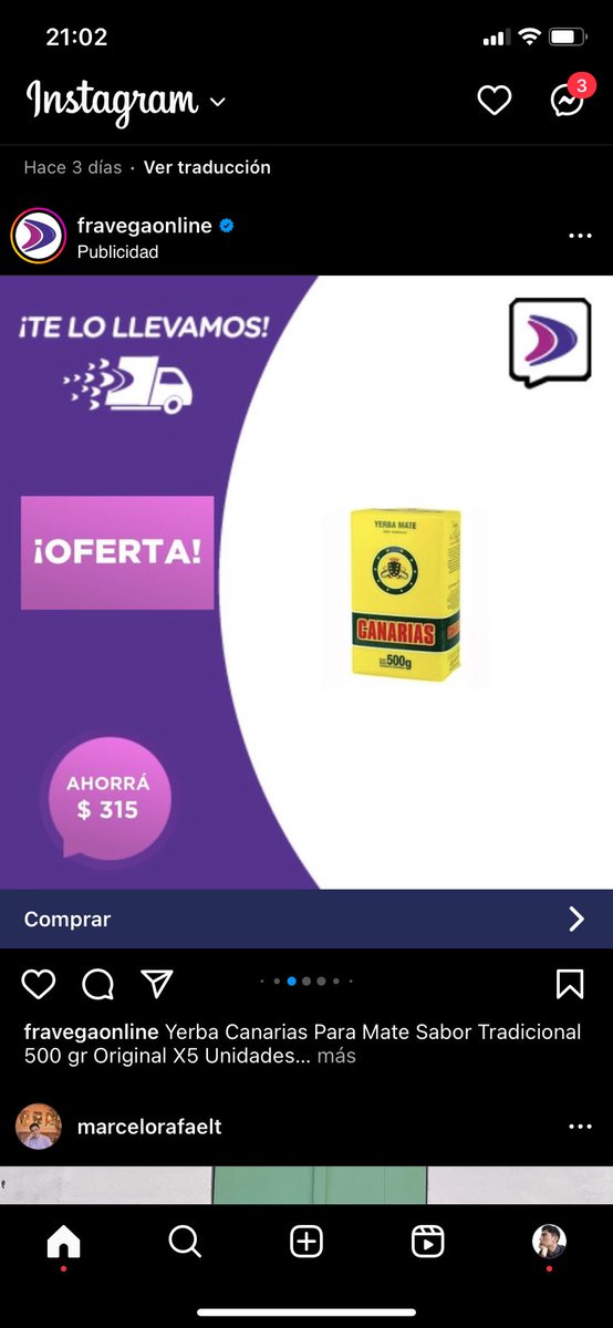 Te das cuenta que el país está en una re crisis cuando FRAVEGA termina vendiendo YERBA