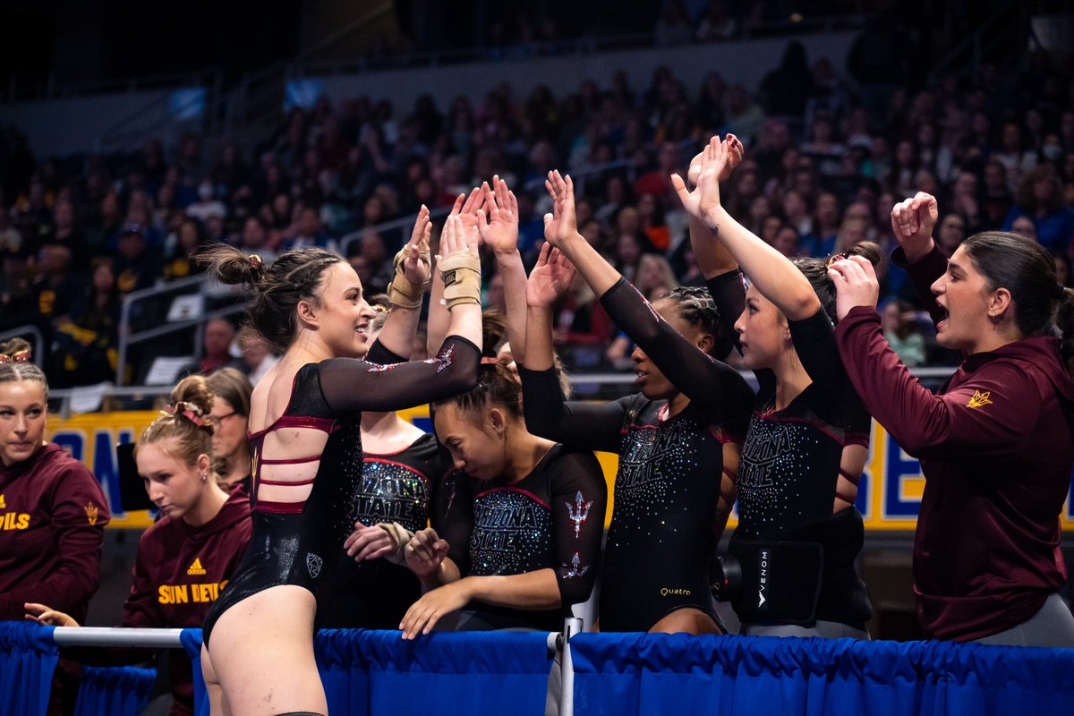 SunDevilGym's tweet photo. Proud proud proud 💛

#GymDevils /// #ForksUp https://t.co/xy39Al65HA