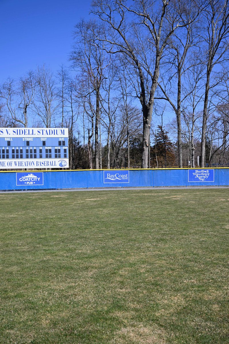 wheaton_EP's tweet image. Check out our new signs that are up at Sidell Stadium ⚾️

Thank you to our external partners, we’re so grateful to work with you!

#LetsGoWheat #ExternalPartnerships

S/o to NE Sign &amp;amp; Services for their collaboration!

📸: Caden Gilbert ‘25!