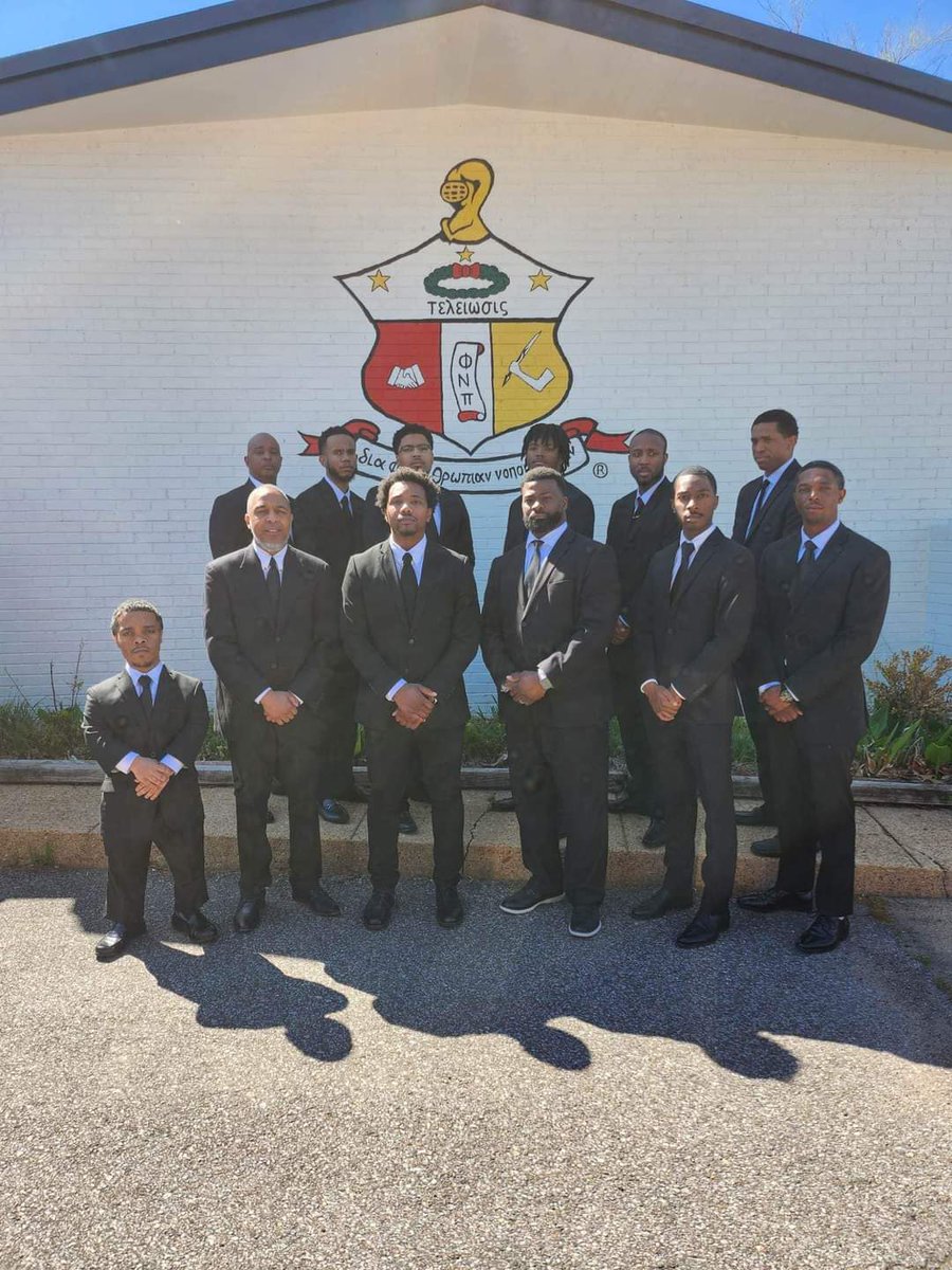 GtownNupes1911's tweet photo. Brothers!

We are honored to introduce the GTAC Spring 2023 initiates to the Bond. These new Brothers have demonstrated their commitment to the values of our Noble Clan and have worked hard to earn their place among us. #backtothebond #trainingforleadership #SPR23 https://t.co/vakx8VcZvK