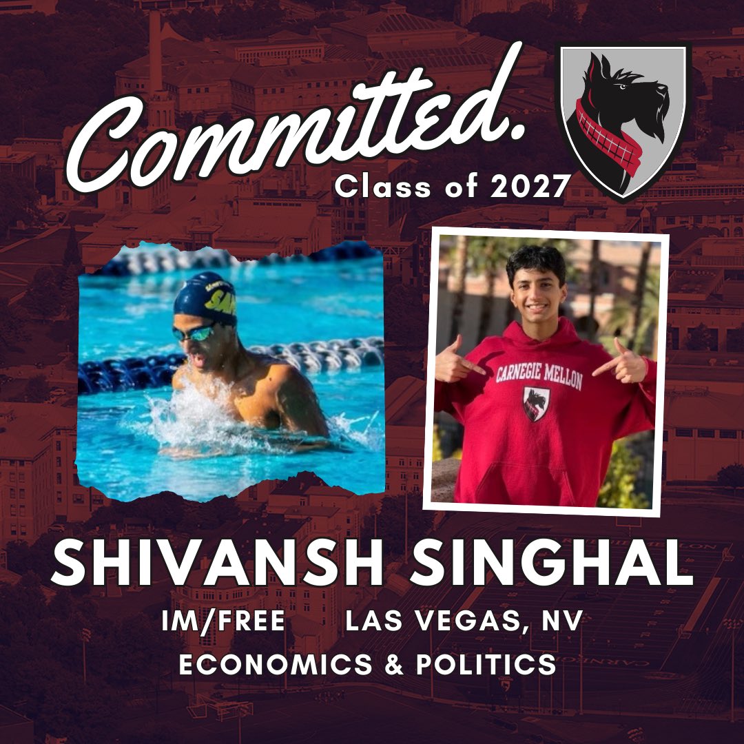 ICYMI: We are announcing/celebrating our incoming recruiting class of 2023 &amp; graduating class of 2027 over on the Instagram page!

Let’s welcome Paul, Alice, and Shivansh to the Tartan family!