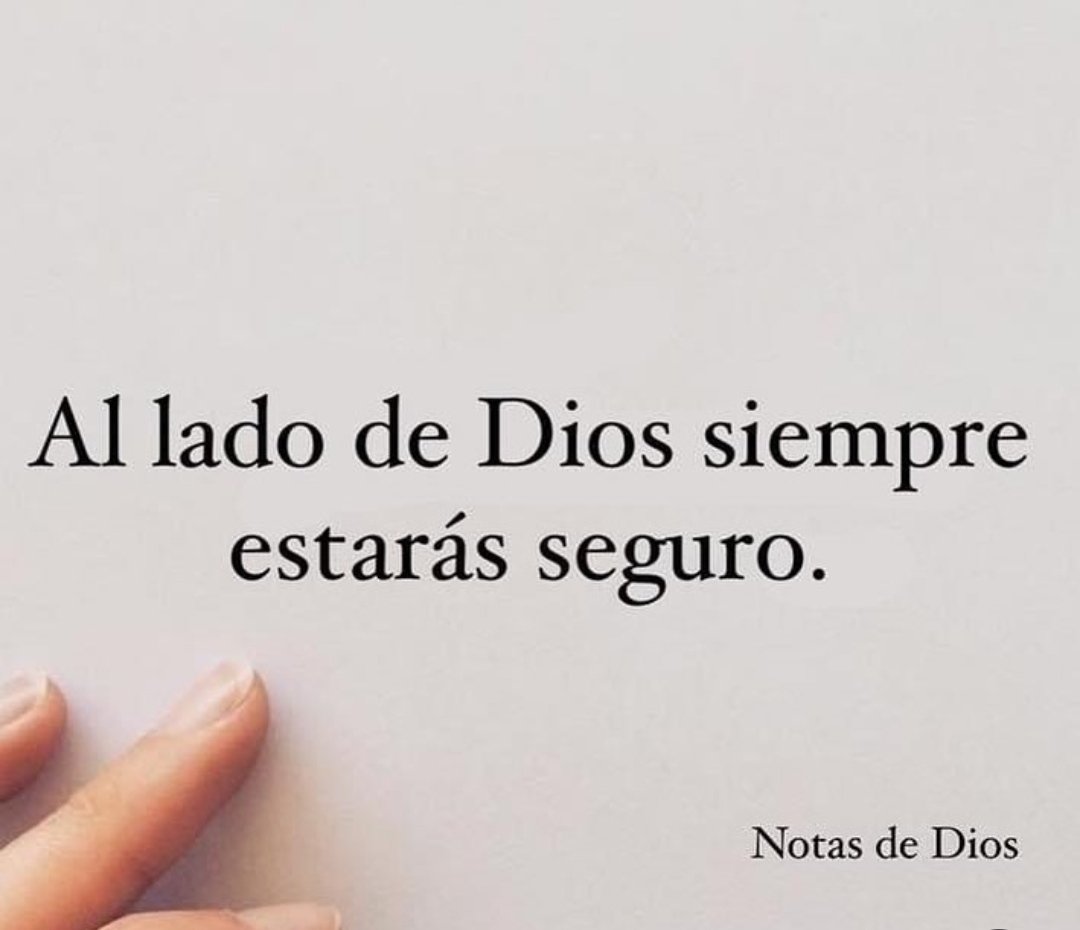 lasnotasdedios's tweet photo. Aferrarte a Dios
#notasdeDios https://t.co/kqY6rN0PWt