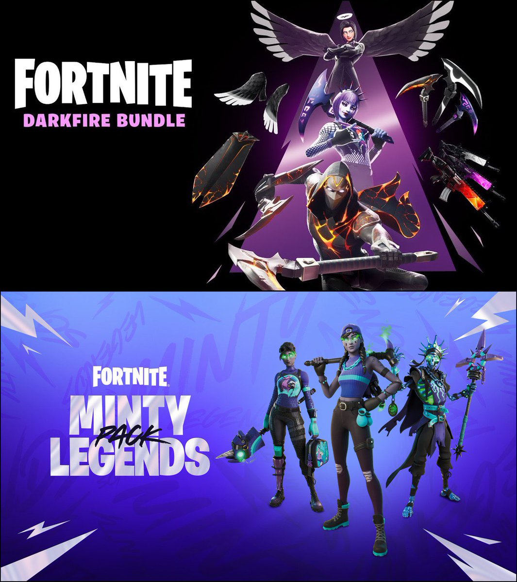 daphneblak's tweet photo. 💙 FORTNITE GIVEAWAY 🖤

Prêmio: Darkfire ou Minty Legends. O pacote ficará a escolha do ganhador! 

Requisitos:
💙 Seguir @daphneblak &amp; @gh0stboy667 
🖤 RT &amp; Like no tweet 
💙 Marque um amigo nos comentários 

🖤 Resultado 04/04 https://t.co/X1sssPG0Uc