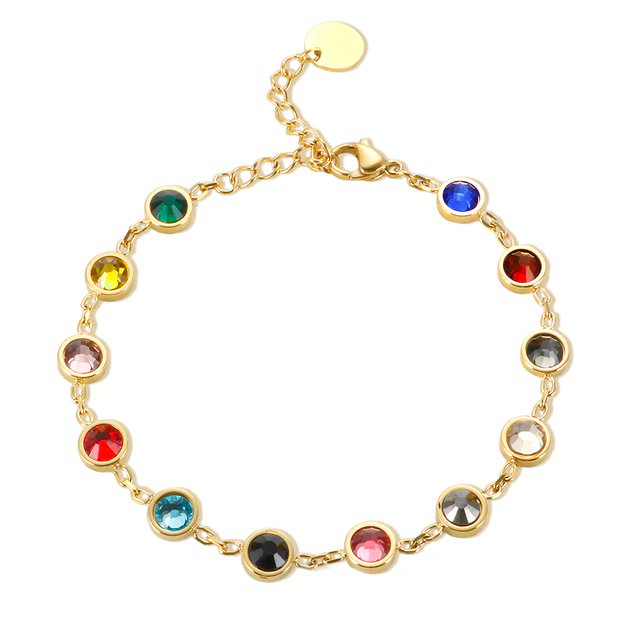 NEW Rainbow Gem Bracelet in Gold 💁‍♀️
Link in bio☝️
#bracelets #braceletstack #braceletcollection #braceletlover #braceletlovers #braceletoftheday #braceletmaker #braceletshop #braceletstore #rainbowday #findarainbow #rainbow #braceletsforsale #braceletforsale #bohobracelet