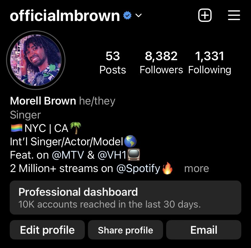 Finally #Verified on <a href="/instagram/">Instagram</a>😘