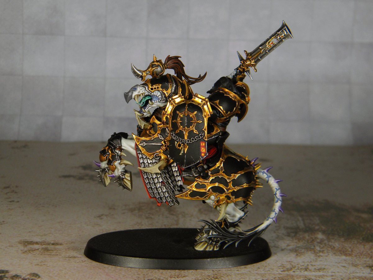 Nightscalestud1's tweet photo. The sixth Chaos Varanguard.
#nightscalestudio
#varanguard
#chaos
#slavestodarkness
#Warhammer
#warhammerageofsigmar
#WarhammerAOS
#miniaturepainting
#paintingminiatures
#paintingcomission
#WarhammerCommunity https://t.co/1JxR7iIy9r