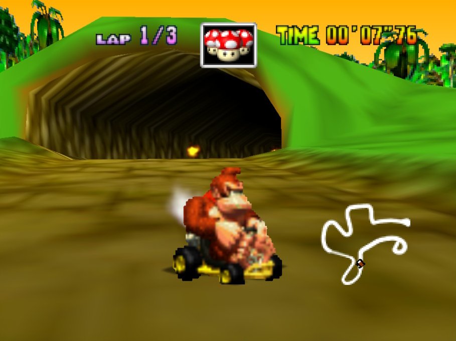 Donkey Kong Mario Kart 64