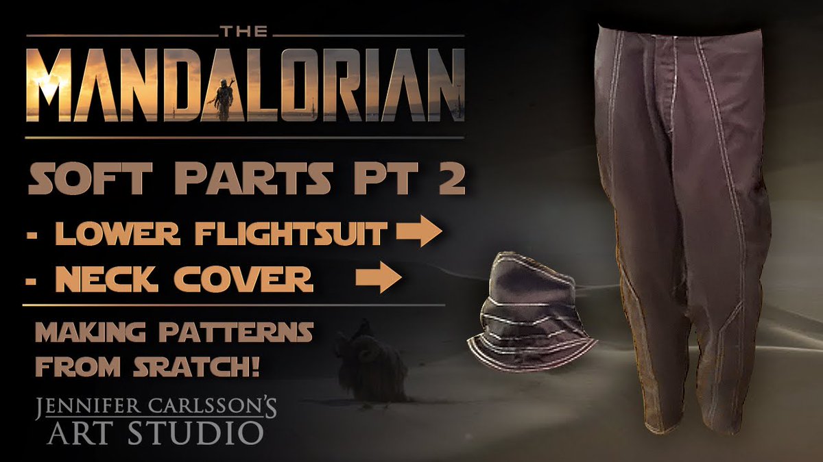 JCArtws's tweet photo. MANDALORIAN Soft Parts pt 2 is finally up in my Youtube channel! In this video I talk about how I made the pants and neck cover!😍

https://t.co/00WsQFQMhb

#Mandalorian #Mandaloriancosplay #DinDjarin #PedroPascal https://t.co/vZRbOrik7e