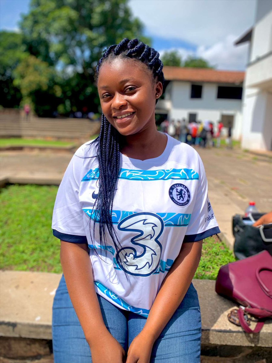 AkosuaAmpofowah's tweet image. Blue for life 💙