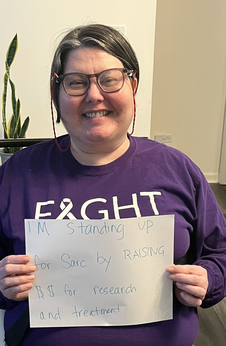 #standupforsarc

April is #sarcoidosisawarenessmonth and I am #standingupforsarc. Want to know more?  Please reach out. You can also find more at @StopSarcoidosis