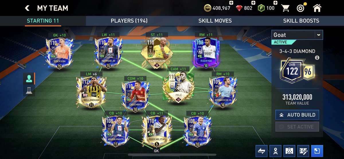 Antbomba1's tweet photo. @EAFIFAMOBILE Is my team Alright? What should I change? https://t.co/FTovDAIcdU