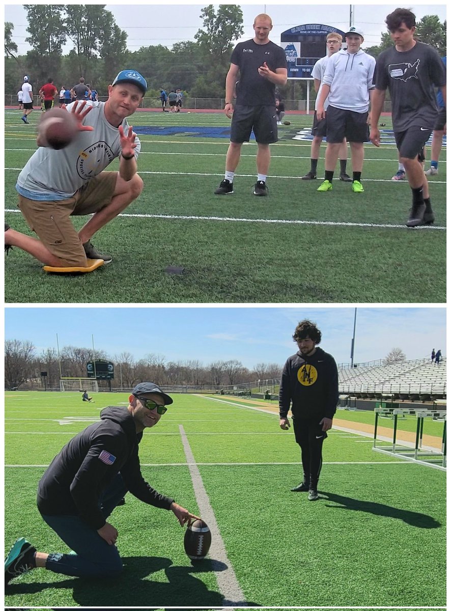 BennettKicking's tweet photo. How it Started (2019), How it's Going (2023).  #NateKaeding @KD_Kicking https://t.co/F1MNpUNmIx