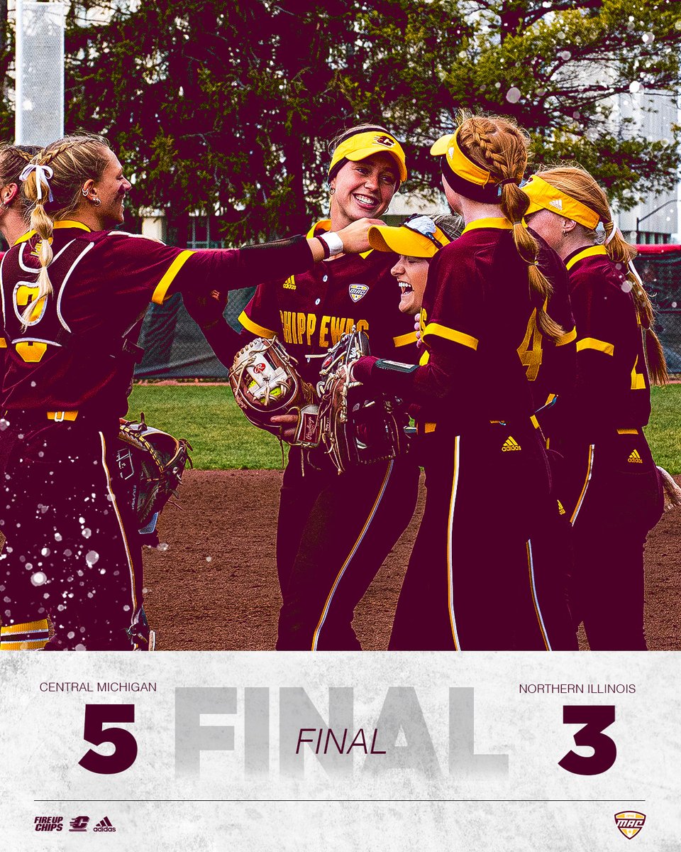 CMUSoftball's tweet image. CHIPPEWAS WIN ‼️‼️

Lehto goes all 9 innings, strikes out 10 and allows 9 hits 😈

Cronin grabs the final out with a diving play to tag the base 💪

#FireUpChips🔥⬆️🥎
