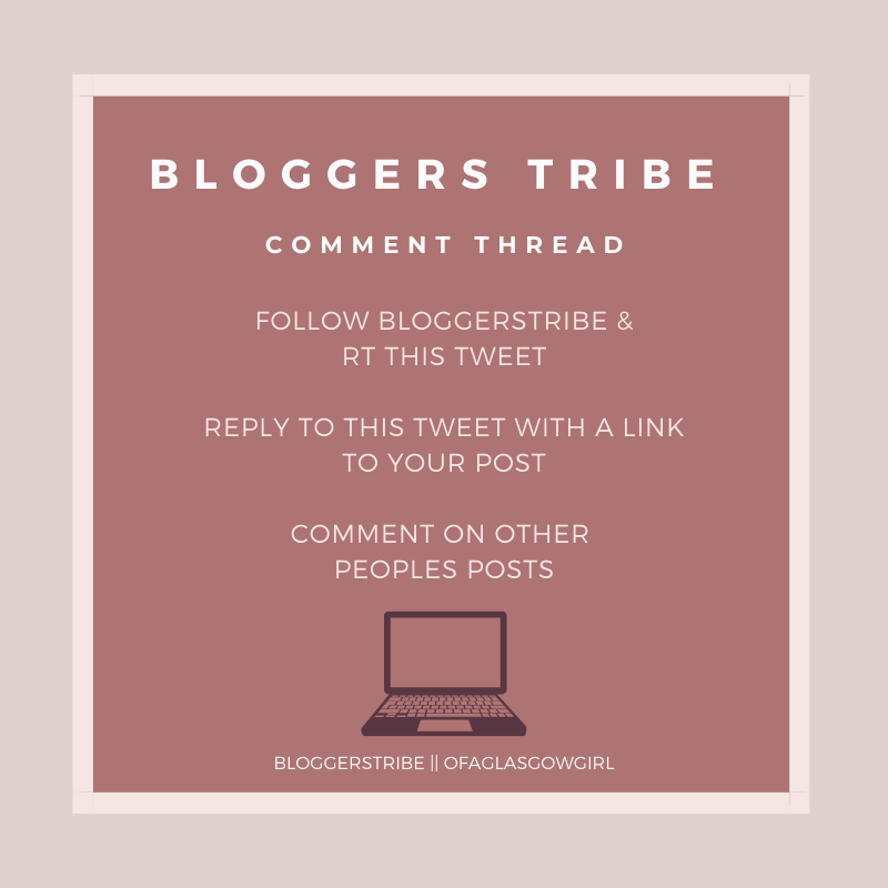 Sunday Blog Comment Thread 🙌 

💻 Leave your blog/post link 
💻 Comment on others posts 
💻 RT & Like for more exposure 
💻 Have fun 

- @ofaglasgowgirl || @JLCreate #bloggerstribe