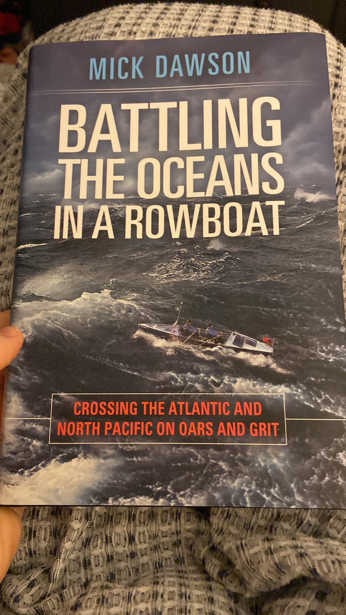 BethanSianJones's tweet photo. Looking forward to reading this after hearing your amazing stories last night @MickDawson189 It was a pleasure to meet you and sit with you at dinner for @TEAMV3NTURE …a room filled with inspirational people- looking forward to following your journey! 🚣♀️ 🌊 #rowtheatlantic https://t.co/XtYw6j0Mh3