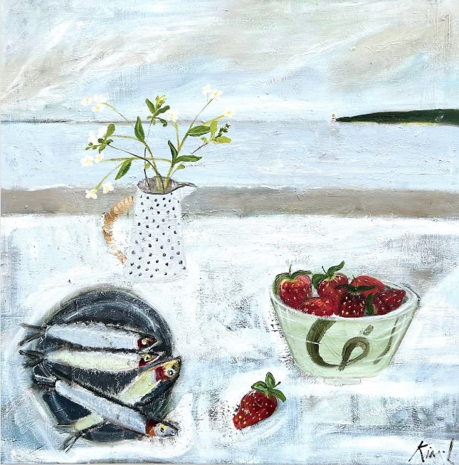 CricketFineArt's tweet photo. FRESH NEW #ARTWORK FOR #MONDAY MORNING 
BY #GALLERY #ARTIST KIM LANGFORD

A #SUMMER TEA 
#Oil on #canvas
90 x 90 cms
(Framed size: 95.4 x 95.6 cms)

👇 Click the link below to view more of Kim's work
https://t.co/1maAbCLuQM

#KimLangford #CricketFineArt #Art https://t.co/6X8p1qoSXM