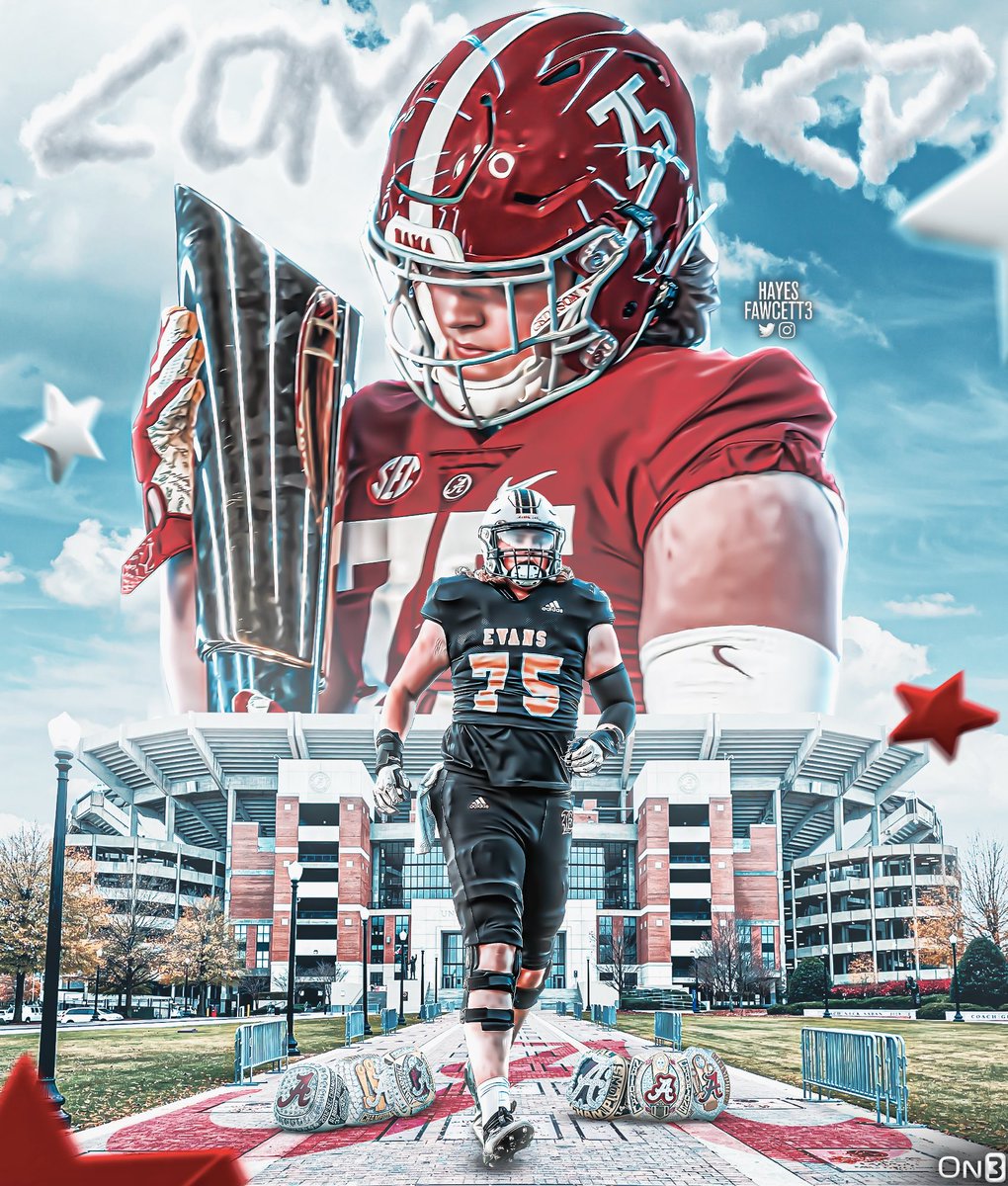 BREAKING: Elite 2025 OL Mason Short tells me he has Committed to Alabama!

The 6’7 295 OL from Evans, GA chose the Crimson Tide over Georgia &amp; Ohio St

“I felt that I could be developed into a better man, player, &amp; be held accountable to play at my best against the best.”