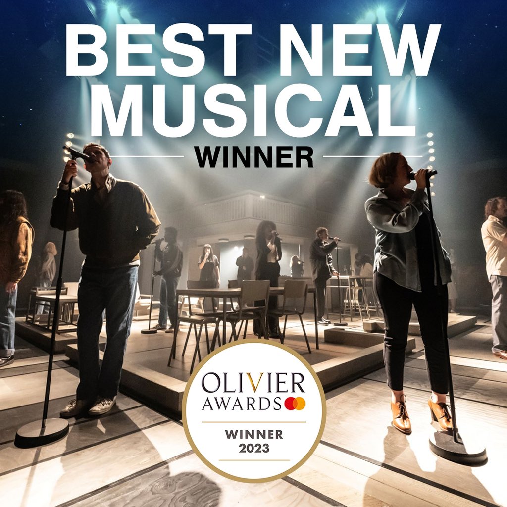 We are thrilled to have just won ‘Best New Musical’ at the 2023 @olivierawards. Congratulations to the hundreds of people who helped bring this show to the stage, and to all of tonight’s other nominees. ✨