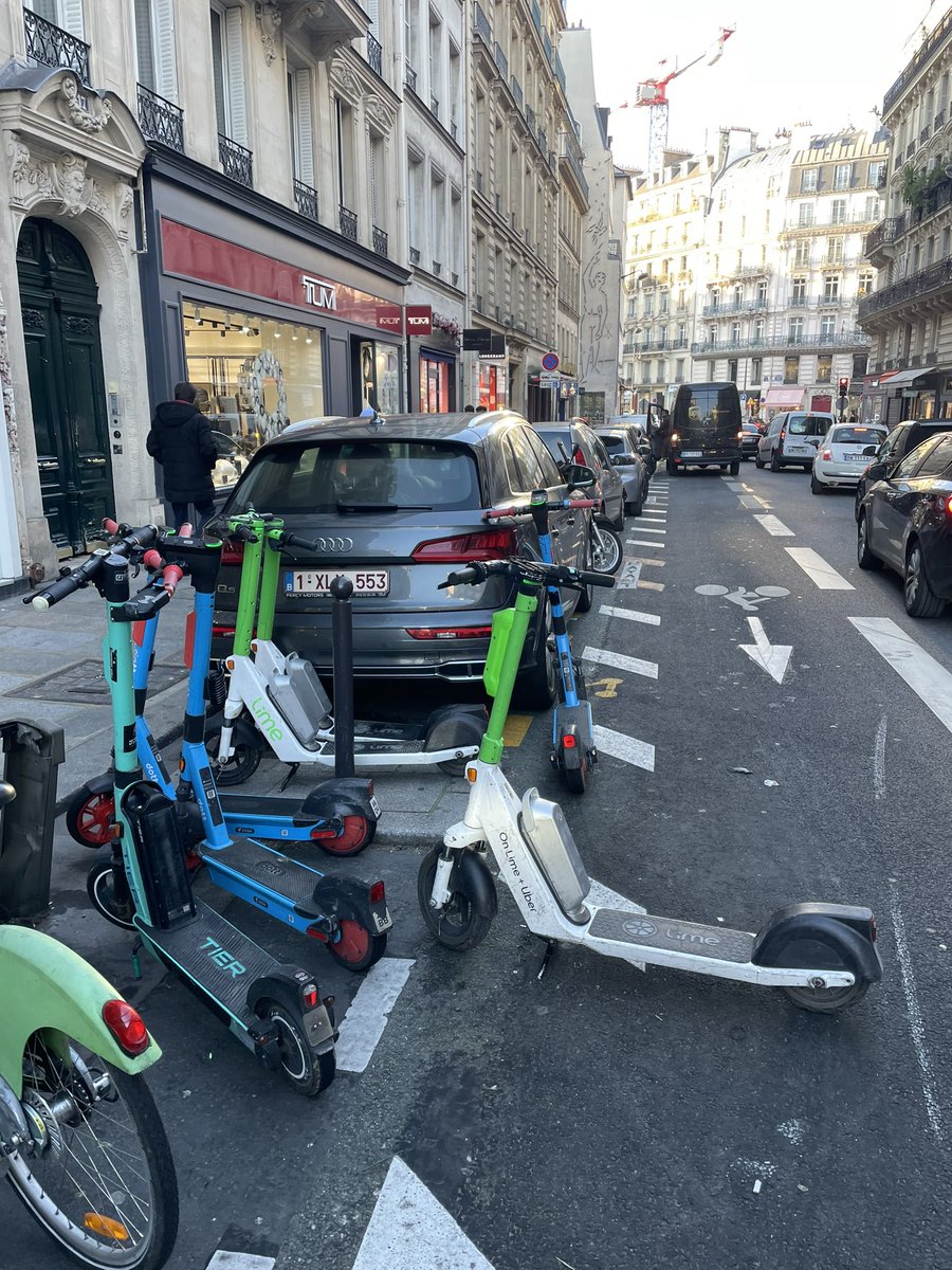 maudgatel's tweet photo. Près de 90% des votants ont acté l’échec de la maire de Paris sur les trottinettes et son incapacité à les réguler. 

Si elle tient sa promesse, les #trottinettes en libre service rejoindront Autolib et les vélibs’ qui fonctionnent au cimetière de la mobilité parisienne. https://t.co/4bAPJh4qzc